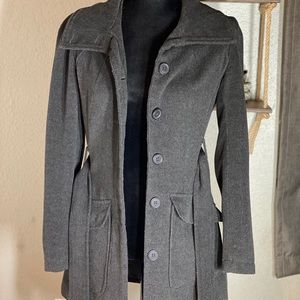 Converse Women’s XS Peacoat Jacket Gray